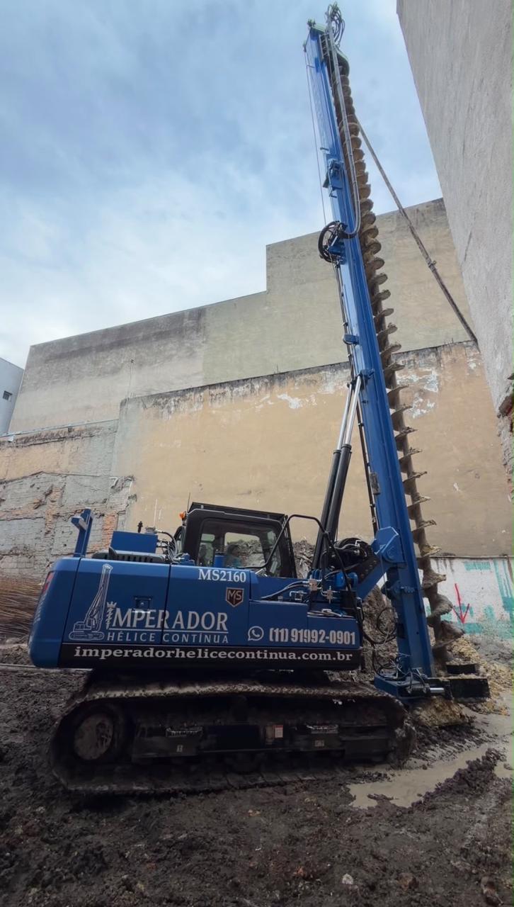 Fundações em área urbana